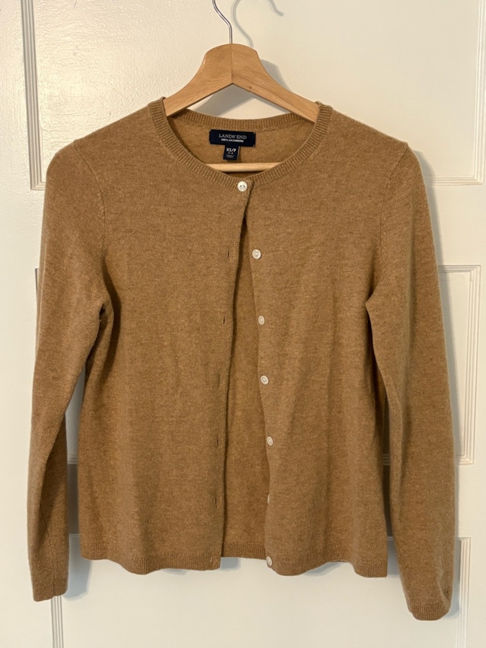 Lands End cashmere cardigan